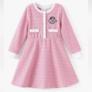 NWT Disney Pink Mickey Long Sleeves Dress